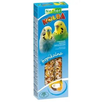 KOLBA CLASSIC DLA MAŁYCH PAPUG Z KOKOSEM I BANANAMI