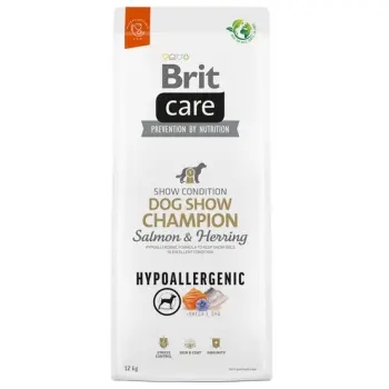 Brit Care Hypoallergenic Dog Show Champion Salmon & Herring 12kg