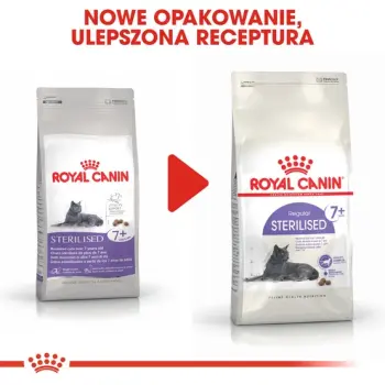 Royal Canin Sterilised 7+ karma sucha dla kotów dorosłych, od 7 do 12 roku życia, sterylizowanych 1,5kg