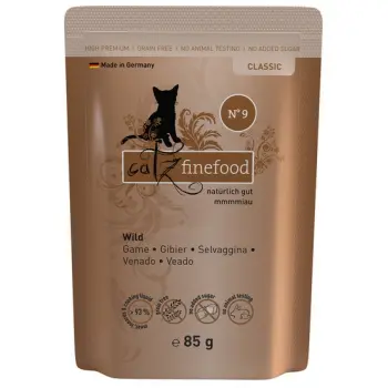 Catz Finefood Classic N.09 Dziczyzna saszetka 85g