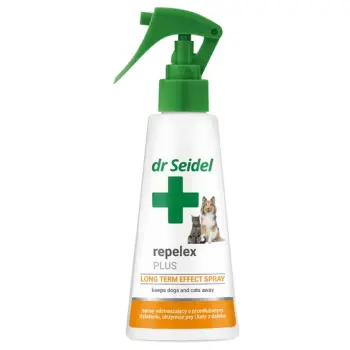 Dr Seidel Repelex Plus - Płyn utrzymujący psy i koty z daleka - spray 100ml
