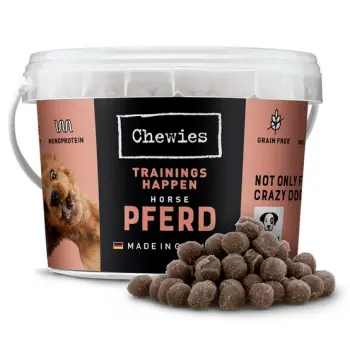 Chewies Trainings-Happen Konina monobiałkowe, bezzbożowe wiaderko 300g