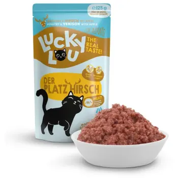 Lucky Lou Lifestage Adult Drób i jeleń saszetka 125g