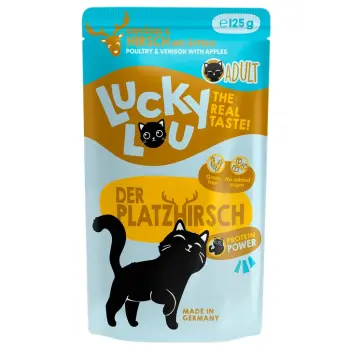 Lucky Lou Lifestage Adult Drób i jeleń saszetka 125g