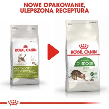 Royal Canin Outdoor karma sucha dla kotów dorosłych, wychodzących na zewnątrz 400g