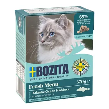 Bozita z Rybą Morską (dorszem) kawałki w galaretce kartonik 370g