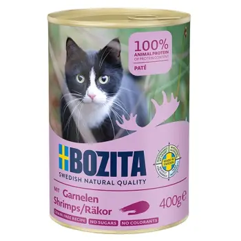 Bozita z Krewetkami puszka 410g