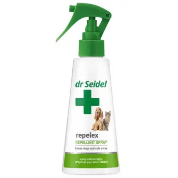 Dr Seidel Repelex - Płyn utrzymujący psy i koty z daleka 100ml