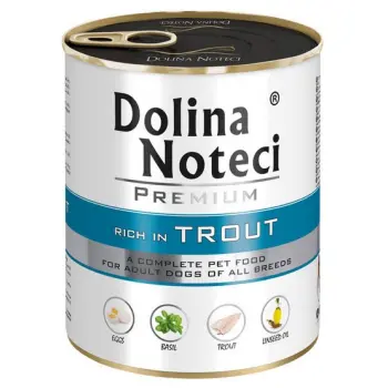 Dolina Noteci Premium Pies Pstrąg puszka 800g