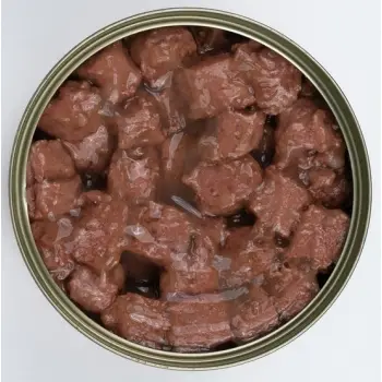 TUF TUF Kawałki mięsne z wołowiną dla kota puszka 415g