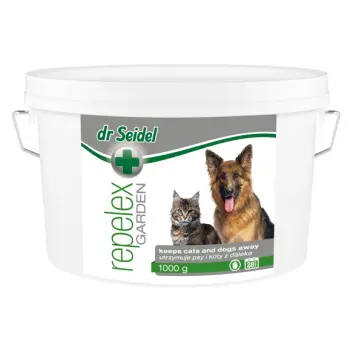 Dr Seidel Repelex Garden (Ogród) - Preparat utrzymujący psy i koty z daleka 1kg