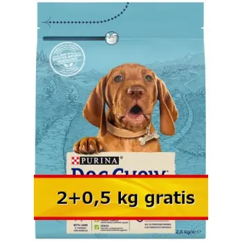 Purina Dog Chow Puppy Jagnięcina 2,5kg (2+0,5kg)