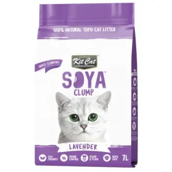 Kit Cat Żwirek ECO SoyaClump Lavender 7L