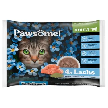 Pawsome Adult Lachs - łosoś saszetki 4x85g