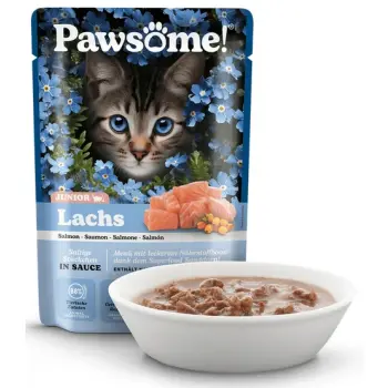 Pawsome Junior Lachs - łosoś saszetka 85g
