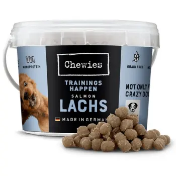 Chewies Trainings-Happen Łosoś wiaderko 300g