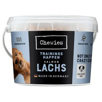Chewies Trainings-Happen Łosoś wiaderko 300g