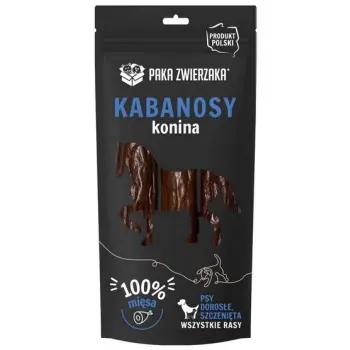 Paka Zwierzaka Kabanosy Konina 3szt 80g