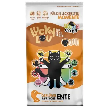 Lucky Lou Food Code Lifestage Adult Geflugel & Ente 340g