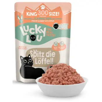 Lucky Lou Lifestage Adult Drób i królik saszetka 300g