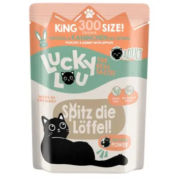 Lucky Lou Lifestage Adult Drób i królik saszetka 300g