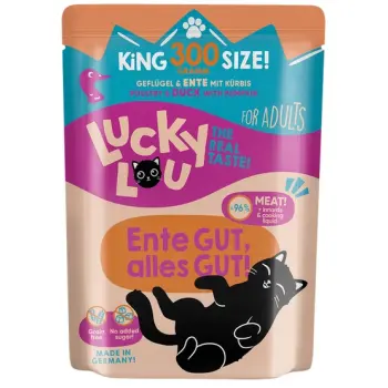 Lucky Lou Lifestage Adult Drób i kaczka saszetka 300g