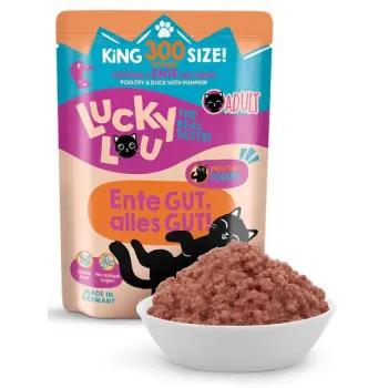 Lucky Lou Lifestage Adult Drób i kaczka saszetka 300g
