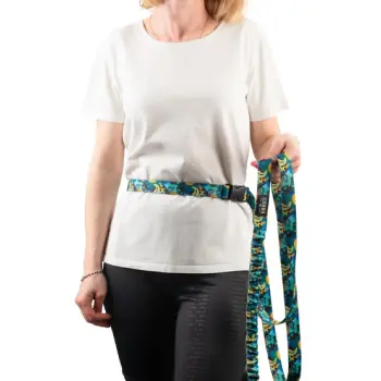 CHABA Smycz z amortyzatorem do biegania Story III M 25mm/280cm Carnival