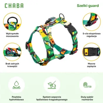 CHABA Szelki Guard Story III XL 3,0cm Jumbo