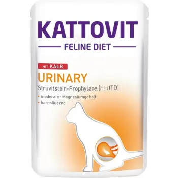 Kattovit Feline Diet Urinary cielęcina saszetka 85g