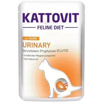 Kattovit Feline Diet Urinary kurczak saszetka 85g