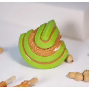 PetDreamHouse Zabawka gumowa Geo-Gem Rolly zielona