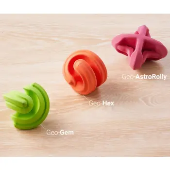 PetDreamHouse Zabawka gumowa Geo-Gem Rolly zielona