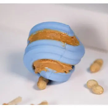 PetDreamHouse Zabawka gumowa Geo-Hex błękitna