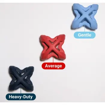 PetDreamHouse Zabawka gumowa Geo-Astro Rolly czerwona