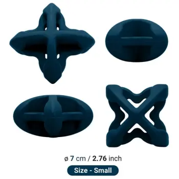 PetDreamHouse Zabawka gumowa Geo-Astro Rolly granatowa