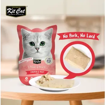 Kit Cat Petite Pouch Tuna Chicken & Beef saszetka 70g