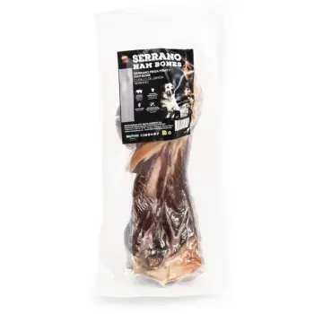 Mediterranean Natural Serrano Ham Bones Mega mięsna kość 1szt 500g