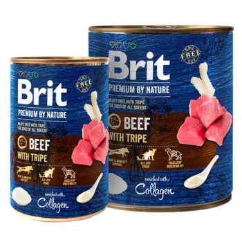 Brit Premium By Nature Beef With Tripe 800g
