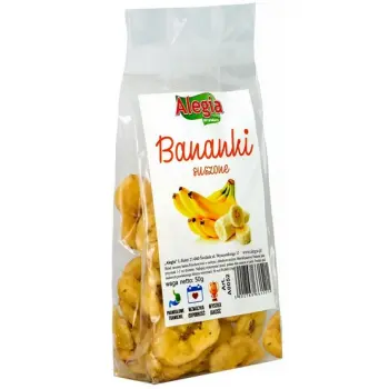 ALEGIA Przysmak Banany Suszone 50g