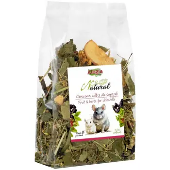 ALEGIA Owocowe Ziółka Dla Szynszyli 130g