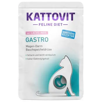 Kattovit Gastro Łosoś 85g