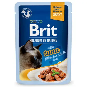 Brit Premium Cat Fillets with Tuna sos saszetka 85g