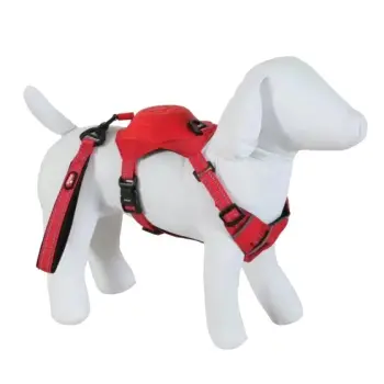 Zolux Szelki ze smyczą automatyczną Easyride XS czerwone