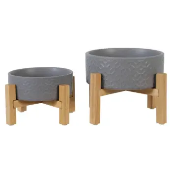 Zolux Miska ceramiczna dla psa i kota Keramo Solo 300ml szara