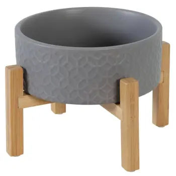 Zolux Miska ceramiczna dla psa Keramo Solo 700ml szara