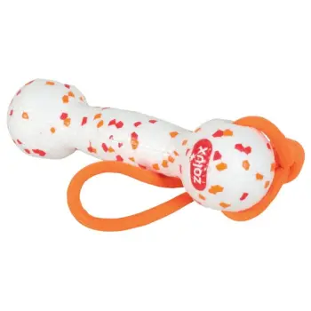 Zolux ETPU Wytrzymały hantel ze sznurem dla psa do przeciągania