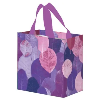 Torba Mini Kolorowe Listki 10L fioletowe