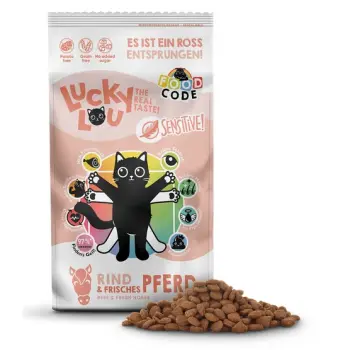 Lucky Lou Food Code Sensitive Wołowina & Konina 1,7kg