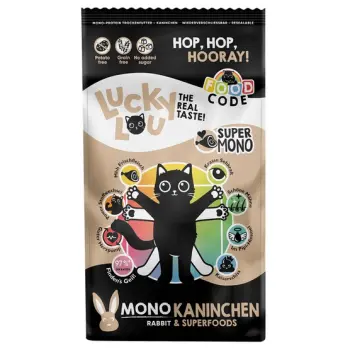 Lucky Lou Food Code Mono Królik 750g